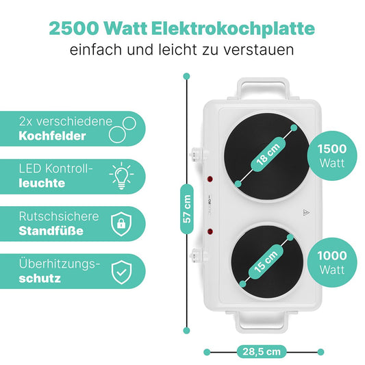Clatronic Double Hot Plate DKP 3583