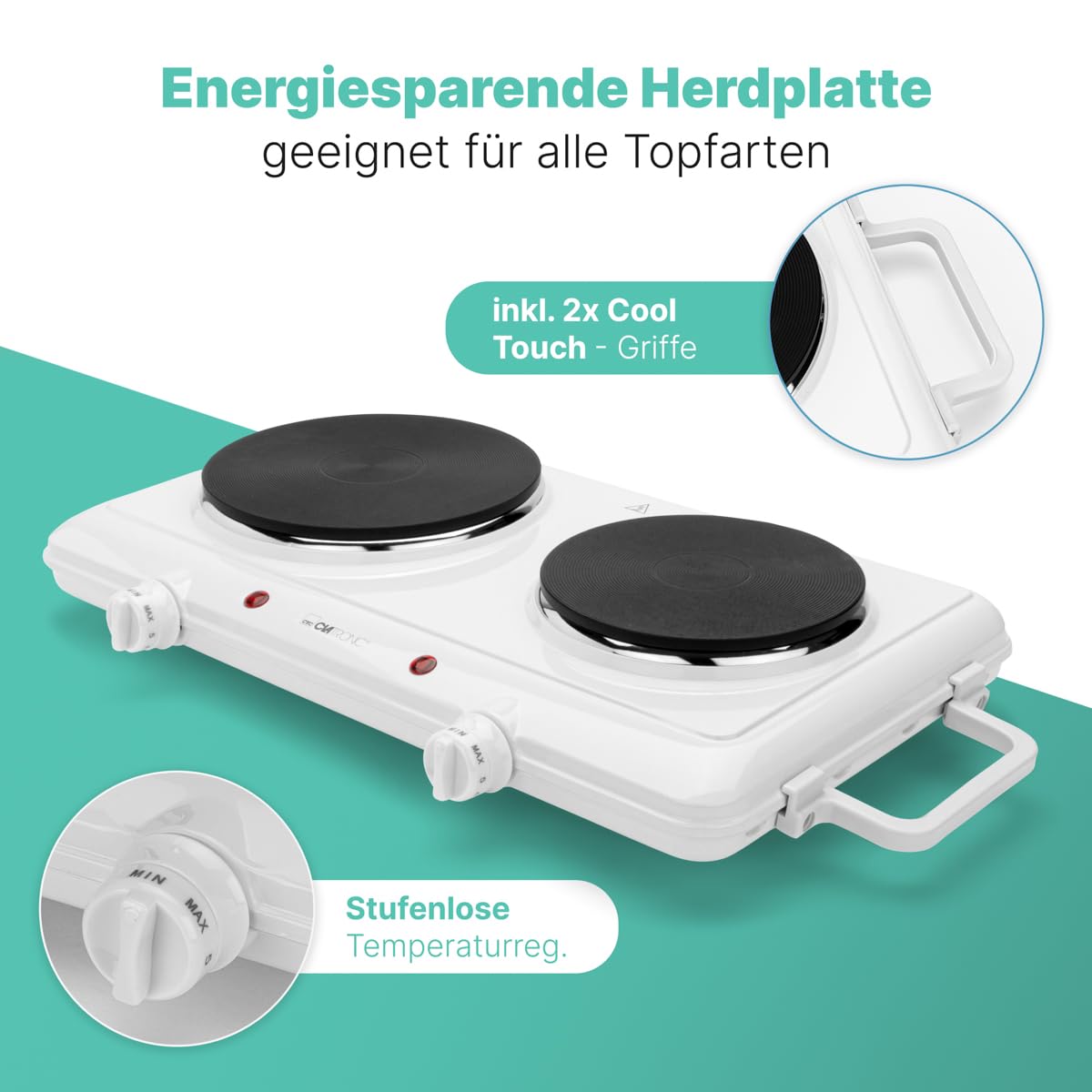 Clatronic Double Hot Plate DKP 3583