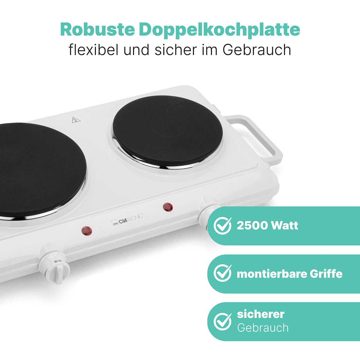 Clatronic Double Hot Plate DKP 3583